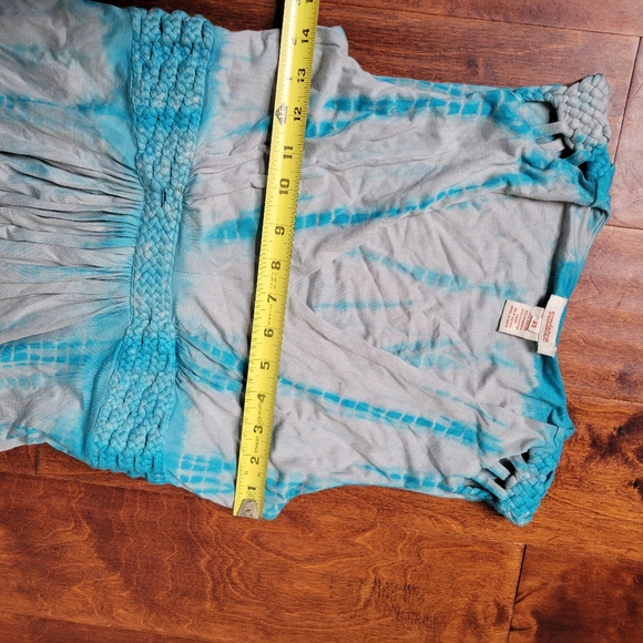 Sundance Open Skies Tie-dye Blue Maxi Dress - Picture 13 of 13